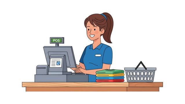 POS System, Retail Checkout, and Cashier Service