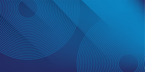Bright blue dynamic abstract vector background with diagonal lines. 3d cover of business presentation banner for sale event night party. Fast moving soft circle wave line stripe decoration