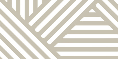 Abstract Geometric Beige Pattern With White Stripes For Modern Design Backgrounds
