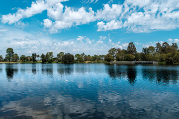 Obraz premium Harrington Park is a suburb of the Macarthur Region of Sydney in the state of New South Wales, Australia in Camden Council.