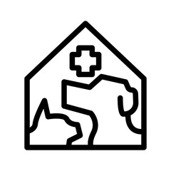 Animal health clinic for pet care and medical checkups.