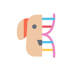 DNA test for analyzing animal genetics.