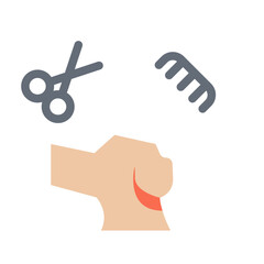 Icon representing animal heartbeat and health monitoring.