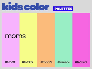 Friendly harmony designed for children showcasing playful balanced palette inspiring imagination creativity fun learning everyday