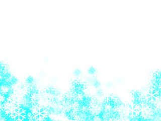 blue christmas background snow snowflakes