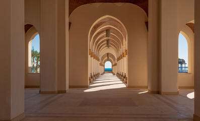 Fototapeta premium views of Sahl Hasheesh, Hurghada, Egypt for background