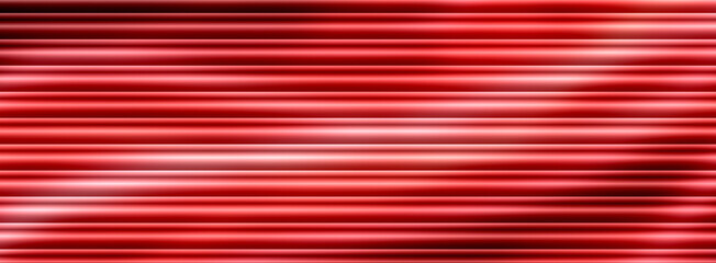 Obraz premium Vibrant red abstract background with dynamic horizontal lines and smooth gradient texture effect design illustration