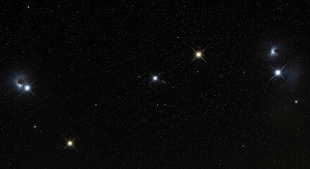 Brilliant stellar cluster illuminates the dark expanse of deep space.