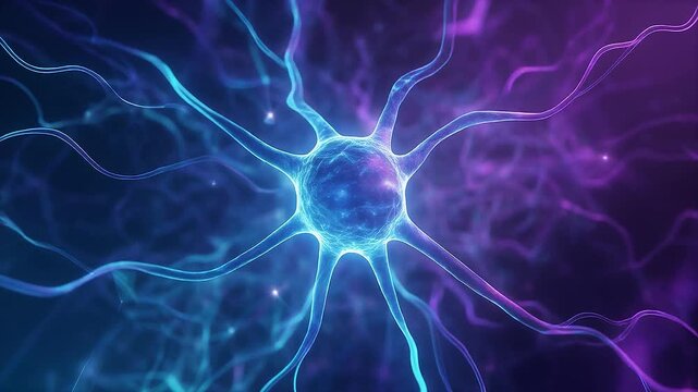 Abstract neural network background