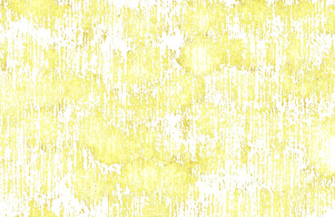 Gold Grunge Distressed Textured Background Isolated on Transparent Background 