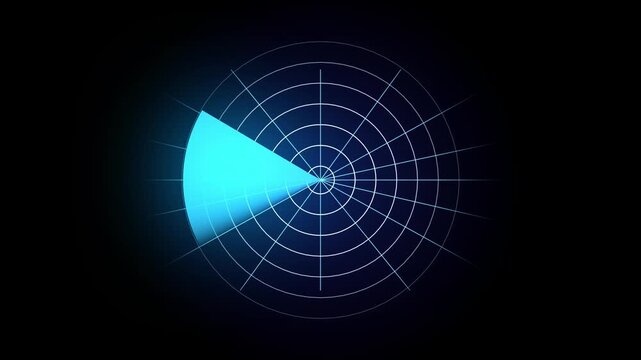 Advanced Naval Sonar and Air Search Radar Display Interface. Navy sonar. Radar Display airplane, travel monitor in searching. Air search . Military search system.