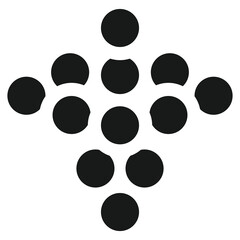 Streptococcus Icon Line Vector Illustration