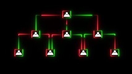 Technology big data service center, high-tech Internet data storage. Server room data flow processing, network security management services. - Powered by Adobe