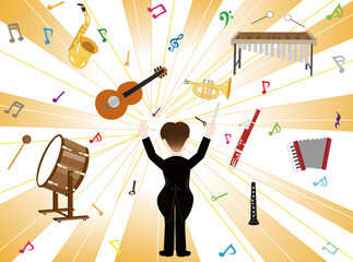 オーケストラのコンサート