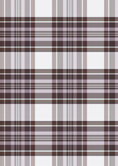 Obraz premium Seamless blue and white checkered fabric pattern texture design wallpaper illustration