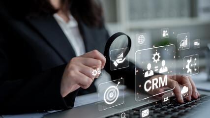 CRM platforms improve customer relationships through data analysis, CRM communication tools, and...