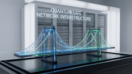 Quantum Cyber Bridge for Secure Enterprise Data Pathways – Advanced Network Infrastructure and AI-Powered Digital Security