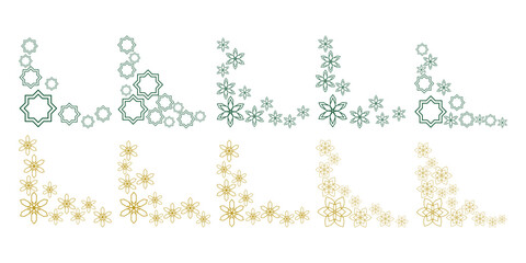 Islamic Monogram Corner