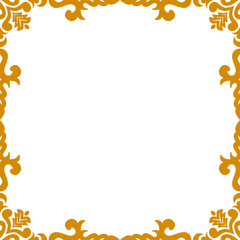 Golden decorative border with classic Victorian-inspired motifs.Theme Luxury, celebration, prestige.
for Diplomas, recognition certificates, luxury invitations.