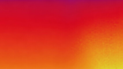 Vibrant red to yellow gradient background in orange colorful abstract