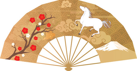 2026年度　午年　年賀背景