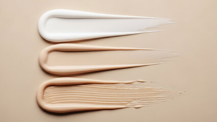 Cream Swatch Streaks