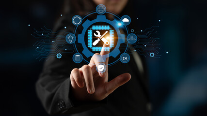 Global IT support and technical maintenance services. Providing solutions for system maintenance, ensuring business continuity with reliable 24 7 IT support. Motif