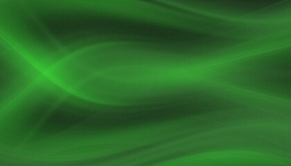 Abstract green smooth background with lines.