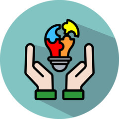 Problem Solving isometric icon