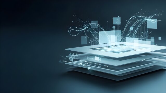 abstract technology background vector illustration