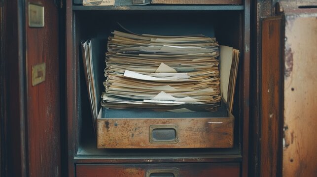 Vintage Archive Drawer