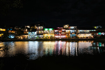 Obraz premium Kanchanaburi, Thailand : Popular photo spot of E-Thong village, Pilok,Thong Pha Phum National Park. 