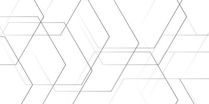 Abstract minimal geometric white light background design. white transparent material in triangle diamond and squares shapes in random geometric pattern.
