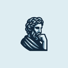 Thinker Philosopher Logo