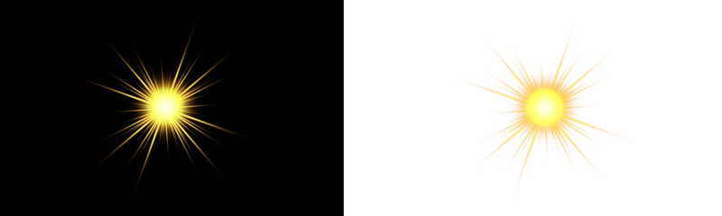 Png glowing horizontal White light beam with radiant lens flare and shine. WhiteLens Flare Light Effect on Black and White Background png