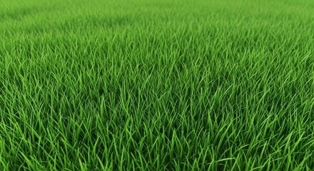 Obraz premium Lush Green Grass Texture Background Fresh Spring