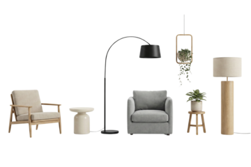 Stylish modern furniture and decor collection for contemporary living spaces