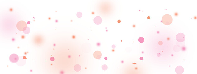 soft pink glowing bokeh effect PNG 