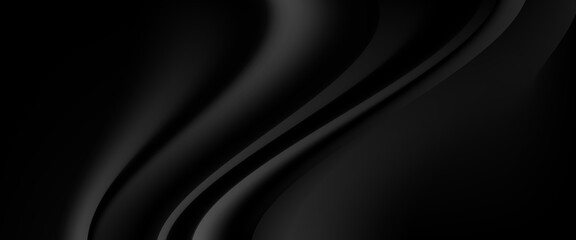 Black abstract background. Elegant dark diagonal shape elements. Modern luxury grey gradient graphic design. eps 10