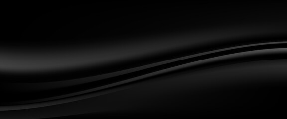 Black abstract background. Elegant dark diagonal shape elements. Modern luxury grey gradient graphic design.