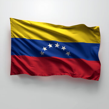 flag of venezuela waving