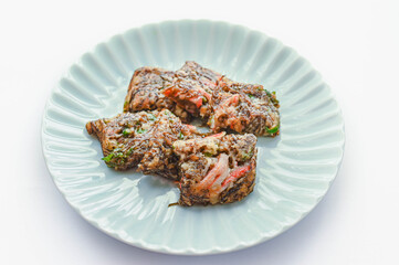 もずくの薄焼き