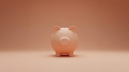 pink piggy bank