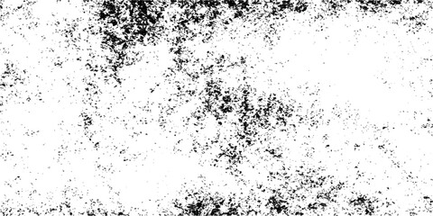 Dark vintage vector splash pattern and dirty grunge texture border design element