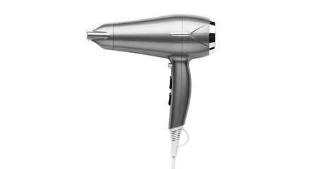 Modern hair dryer with powerful airflow