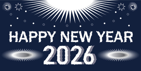 Happy new year banner. Vector illustration of a happy new year in gold and black Background for the holiday.