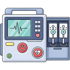 hospital vector defibrillator (AED)