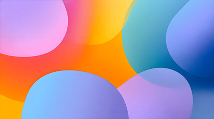 abstract background with colorful circles