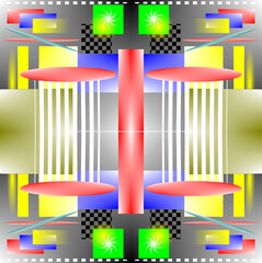 Arte digitale nell'era della tecnologia, creazioni e trasformazioni psicofantastiche © Franxuc