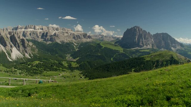 Cinematic video in the Seceda region of Italy.